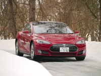 【テスラ モデルS 試乗】本当の電気自動車の姿はこれかな…中村孝仁 画像