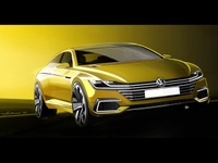 【ジュネーブモーターショー15】VW スポーツクーペ・コンセプトGTE 初公開へ…次期 CC か 画像