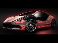 【ジュネーブモーターショー15】独EDAG、3Dプリンターで作る軽量スポーツカーを提案 画像
