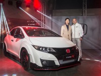 【ジュネーブモーターショー15】ホンダ シビック タイプR 新型、初公開…2.0ターボは310ps 画像