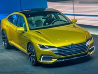 【ジュネーブモーターショー15】VW スポーツクーペ・コンセプトGTE 初公開…PHVの4ドアクーペ 画像