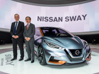 【ジュネーブモーターショー15】日産 スウェイ 初公開… 次世代欧州ハッチバック提示 画像