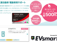 三菱のEV・PHEVサポート向けに充電スポット検索アプリ「EVsmart」を採用 画像