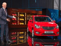 【ジュネーブモーターショー15】オペルの入門車、「カール」初公開…ベース価格は1万ユーロ切る 画像