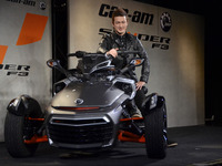 【Can-Am Spyder F3/-S 発表】歌舞伎俳優の中村獅童さんも予約、「景色の見え方が全然違う」 画像