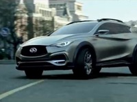 インフィニティ QX30コンセプト…若い世代に訴求する小型クロスオーバー［動画］ 画像