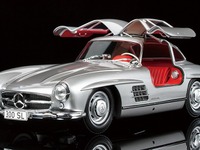 タミヤ、メルセデスベンツ 300SL 1/24スケール発売…ガルウイングも忠実に再現 画像