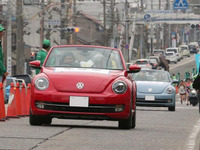 先導車はすべて VW ザ・ビートル…豊橋ハーフマラソン 3月29日 画像