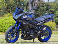 【東京モーターサイクルショー15】ヤマハ MT-09 トレーサー カスタムコンセプト出展［写真蔵］ 画像