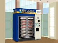 「買ったら2分」で開通可能…NTTコムのSIM自動販売機 画像
