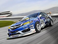 【ニューヨークモーターショー15】アキュラ ILX レーサーが進化…改良新型ベースに 画像