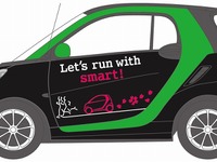 メルセデスベンツ日本、日立さくらロードレースに協賛…先導車に スマートEV を提供 画像