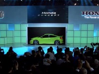 【ニューヨークモーターショー15】ホンダ シビックコンセプト 世界初公開の瞬間［動画］ 画像