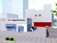 ヤナセ、アウディ名古屋中央に第2サービス工場を新設…国内最大の13ベイ体制 画像