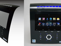 凸版印刷、車載ディスプレイ向け銅タッチパネルモジュールを開発…3D曲面化に対応 画像