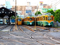 鹿児島市電、高麗町車庫で最終便見送り式…5月から新車庫に移転 画像