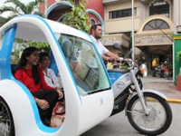 GMSと富士通、ICTを活用した電動三輪タクシーの実証実験を今秋より開始…フィリピン 画像