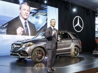 【ニューヨークモーターショー15】メルセデス GLE、3種類のパワートレインを同時発表 画像