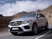 メルセデスベンツ GLE…Mクラス が全面進化［動画］ 画像