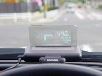 【GARMIN HUD インプレ前編】視線移動の少なさがもたらす安全と利便を実感 画像