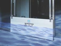 ゲリラ豪雨に対応するアルミ製止水板を文化シヤッターが発売 画像