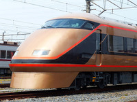 東武の看板列車、最後のコスプレ!?　100系「日光詣スペーシア」公開 画像