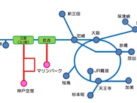 神戸新交通とJRのIC連絡定期、PiTaPaも対応…5月から 画像