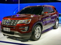 【上海モーターショー15】フォード エクスプローラー 改良新型、中国初公開…表情一新 画像