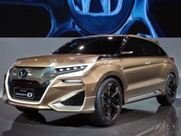 【上海モーターショー15】ホンダ、コンセプトD 初公開…中国向け最上級SUVを示唆 画像