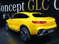 【上海モーターショー15】メルセデス コンセプト GLC クーペ、公式発表…SUVクーペ第二弾 画像