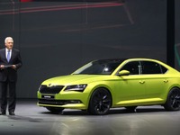 【上海モーターショー15】シュコダの最上級セダン、スペルブ 新型…中国デビュー 画像