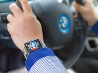 Apple Carの未来が見えた！Apple WatchとBMW i3、iPhone6の三位一体連携を試す 画像