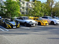 代官山に新旧スポーツカー集う…モーニングクルーズ with LEXUS［写真蔵］ 画像