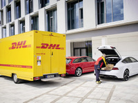 アウディ のトランクに アマゾンの商品が届く…DHL が配達、独でテスト導入 画像