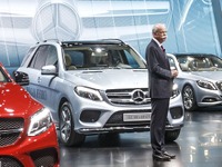 【上海モーターショー15】メルセデス GLE 中国初公開…PHVをアピール 画像