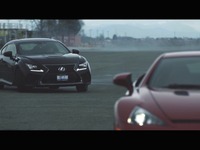 レクサス RC F、LFA を追跡…追いつけるか?!［動画］ 画像