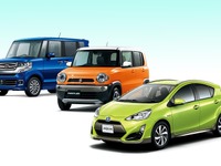新車販売総合、軽自動車勢不振でトップは好調の アクア…4月車名別 画像
