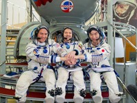 油井宇宙飛行士ら第44次／第45次長期滞在クルー、ソユーズ宇宙船搭乗最終試験に合格 画像