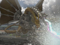 PS4ソフト『ゴジラ』に登場…サイボーグ怪獣「メカキングギドラ」の全貌 画像