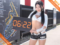 レースクイーンが時間をお知らせ！『サーキット時計2015』第2弾はスーパー耐久シリーズ 画像