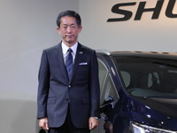 【ホンダ シャトル 発売】峯川専務「HV比率は9割程度に」 画像