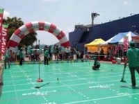 さくらんぼの種吹きとばし、最高記録は23.05m…八景島シーパラで大会 画像