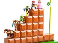 マリオのステージを再現…amiiboが6体置ける専用ディスプレイ 画像