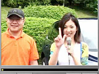 最新カーナビを見ると、DSライトが当たる 画像