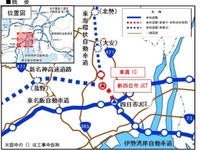 東海環状道と新名神高速、四日市エリアのIC・JCTの名称が決定 画像