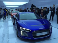 【CESアジア 15】アウディ R8 新型のEVに自動運転コンセプトカー 画像