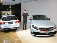 【メルセデス AMG C63 発表】上野社長「今後のAMGの核となるモデル」 画像