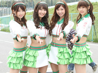 【サーキット美人2015】スーパーフォーミュラ編03『D'station 2015 フレッシュエンジェルズ』 画像