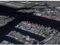 NTTデータなど、衛星画像を活用した2m解像度高精細版3D地図と3D地図データを提供 画像