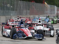 【INDYCAR 第7戦】佐藤琢磨、序盤トップ快走も接触で後退11位…ムニョスが初優勝 画像